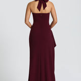 Vestido Maxi Genette - Verniz Cereja