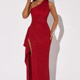Vestido Maxi Genevieve - Vermelho Brilhante