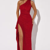 Vestido Maxi Genevieve - Vermelho Brilhante