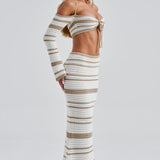 Georgia Top - Bege/Branco