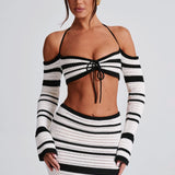 Georgia Top - Preto/Branco