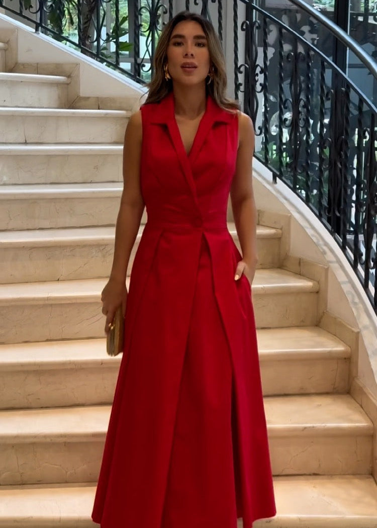 Vestido Laila™ Elegante E Clássico