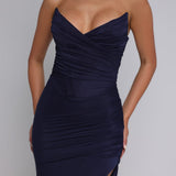 Vestido Maxi Giovanna - Marinho