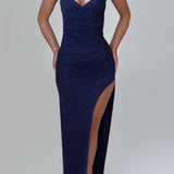 Vestido Maxi Giovanna - Marinho