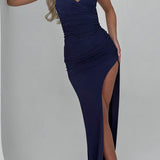 Vestido Maxi Giovanna - Marinho