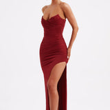 Vestido Maxi Giovanna - Vinho