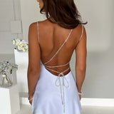Vestido Mini Glacia - Azul Bebê