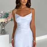 Vestido Mini Glacia - Azul Bebê