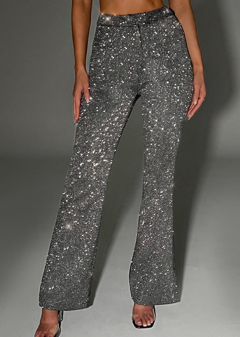 Calça Glacia - Cinza Brilhante