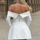 Saia Short Grace - Marfim