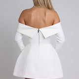 Saia Short Grace - Marfim