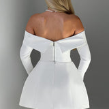 Saia Short Grace - Marfim