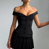 Saia Mini Gretchen - Preta