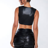 Saia Mini Gwen - Preta