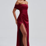 Vestido Maxi Gwendolyn - Bordô