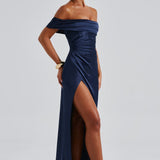 Vestido Maxi Gwendolyn - Marinho