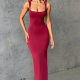 Vestido Maxi Hadley - Cereja