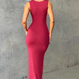 Vestido Maxi Hadley - Cereja