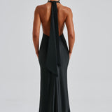 Vestido Maxi Halo - Preto