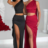 Saia Maxi Halsey - Preta