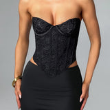 Corset Harlow - Preto