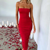 Vestido Maxi Haven - Vermelho