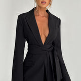 Blazer Hazel - Preto