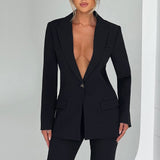 Blazer Hazel - Preto