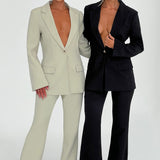 Blazer Hazel - Preto