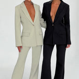 Blazer Hazel - Preto