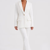 Jaqueta de Terno Hazel - Marfim