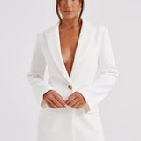 Jaqueta de Terno Hazel - Marfim