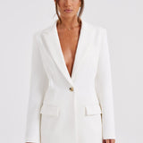 Jaqueta de Terno Hazel - Marfim