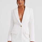 Jaqueta de Terno Hazel - Marfim