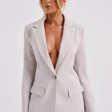 Jaqueta de Terno Hazel - Pedra