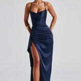 Vestido Maxi Helen - Marinho