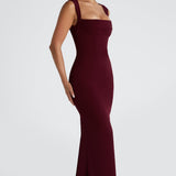 Vestido Maxi Helena - Verniz Cereja