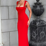 Vestido Maxi Helena - Vermelho