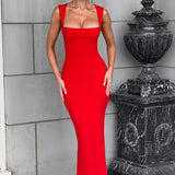 Vestido Maxi Helena - Vermelho