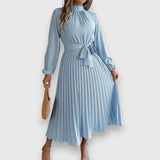 Lisa - Vestido Midi de Manga Longa