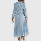 Lisa - Vestido Midi de Manga Longa