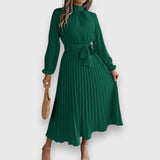 Lisa - Vestido Midi de Manga Longa