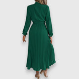 Lisa - Vestido Midi de Manga Longa