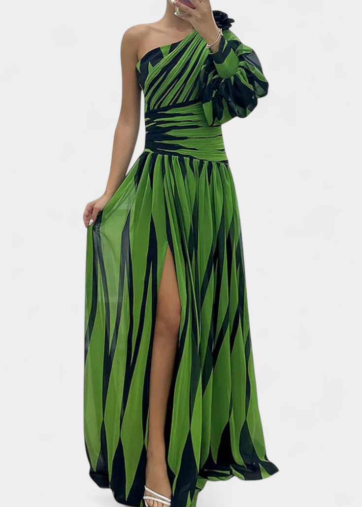 Aubryzah | Vestido Maxi Sofisticado