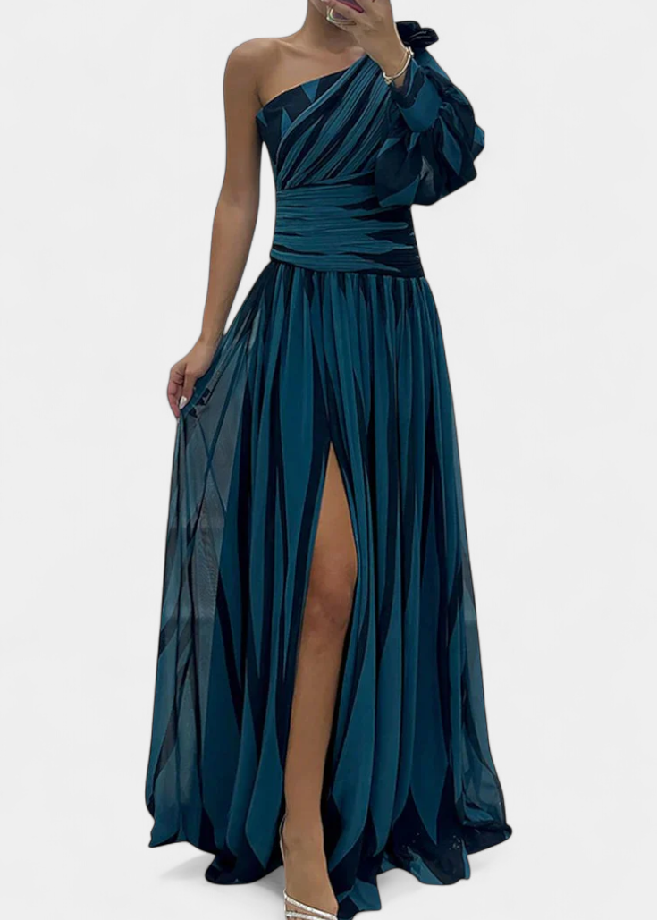 Aubryzah | Vestido Maxi Sofisticado
