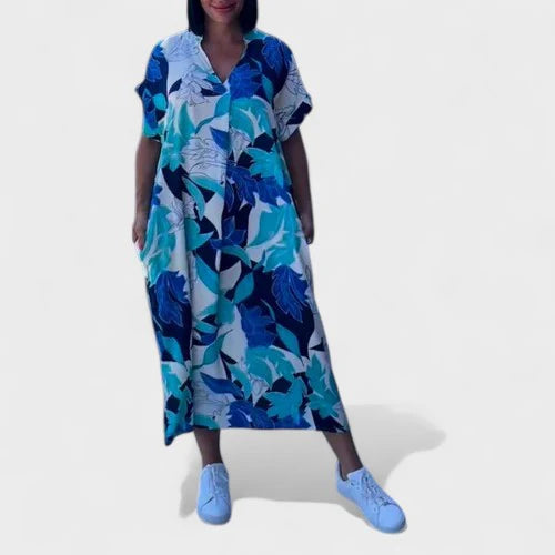 Elena™ Vestido Floral Elegante