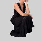 Clara - Vestido midi sem mangas