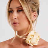 Gravata Floral da Índia - Limão