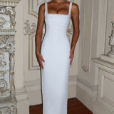 Vestido Ines Midaxi - Marfim