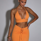 Saia Mini Irene - Tangerina